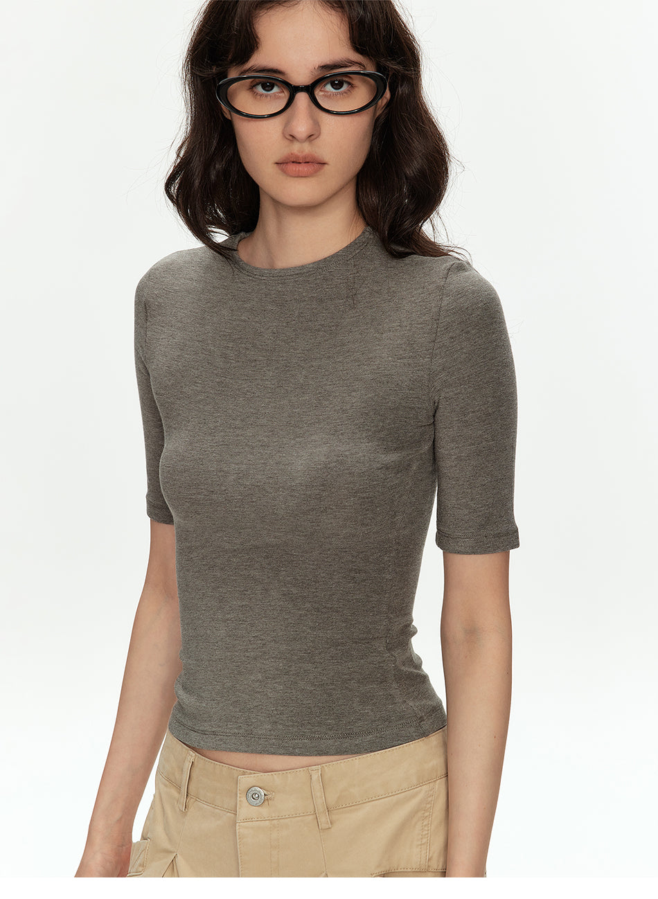 MADWITCH FITTED RIBBED TEE #69775
