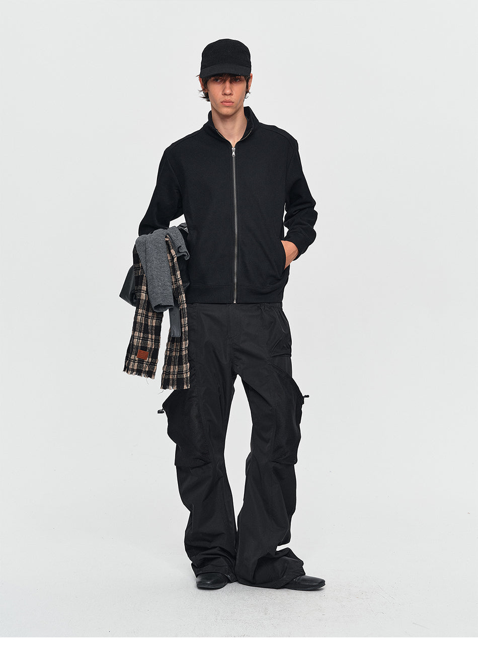 MADWITCH DECONSTRUCTED CURVED CARGO PANTS #CK61077