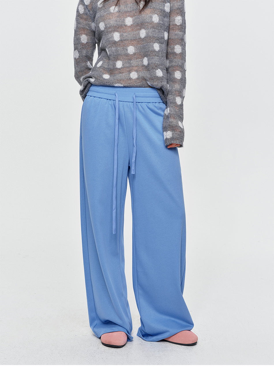 MADWITCH SOLID WIDE-LEG SWEATPANTS #CK61100