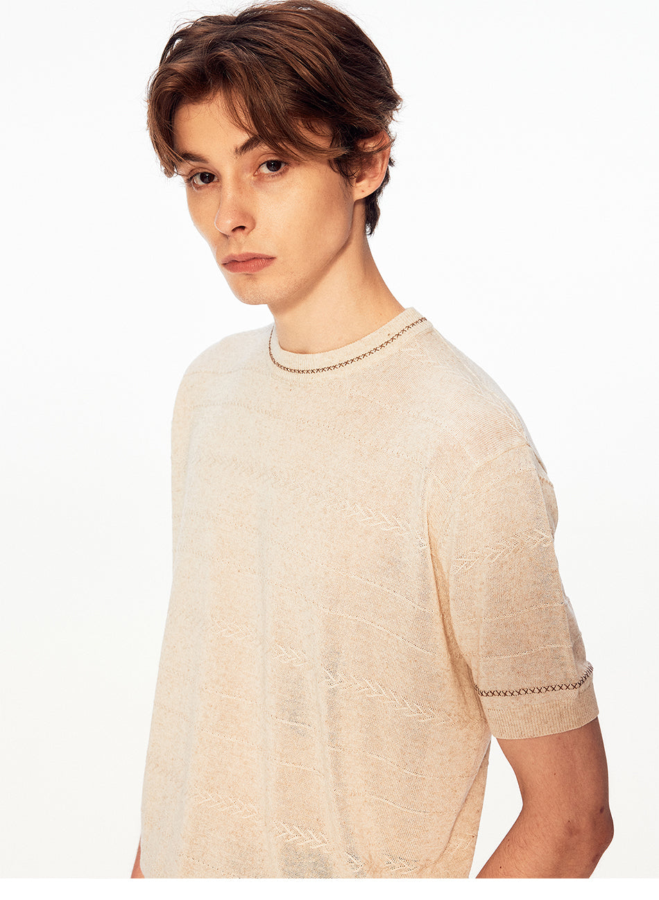 MADWITCH HERITAGE LINEN BLEND TEE #27495