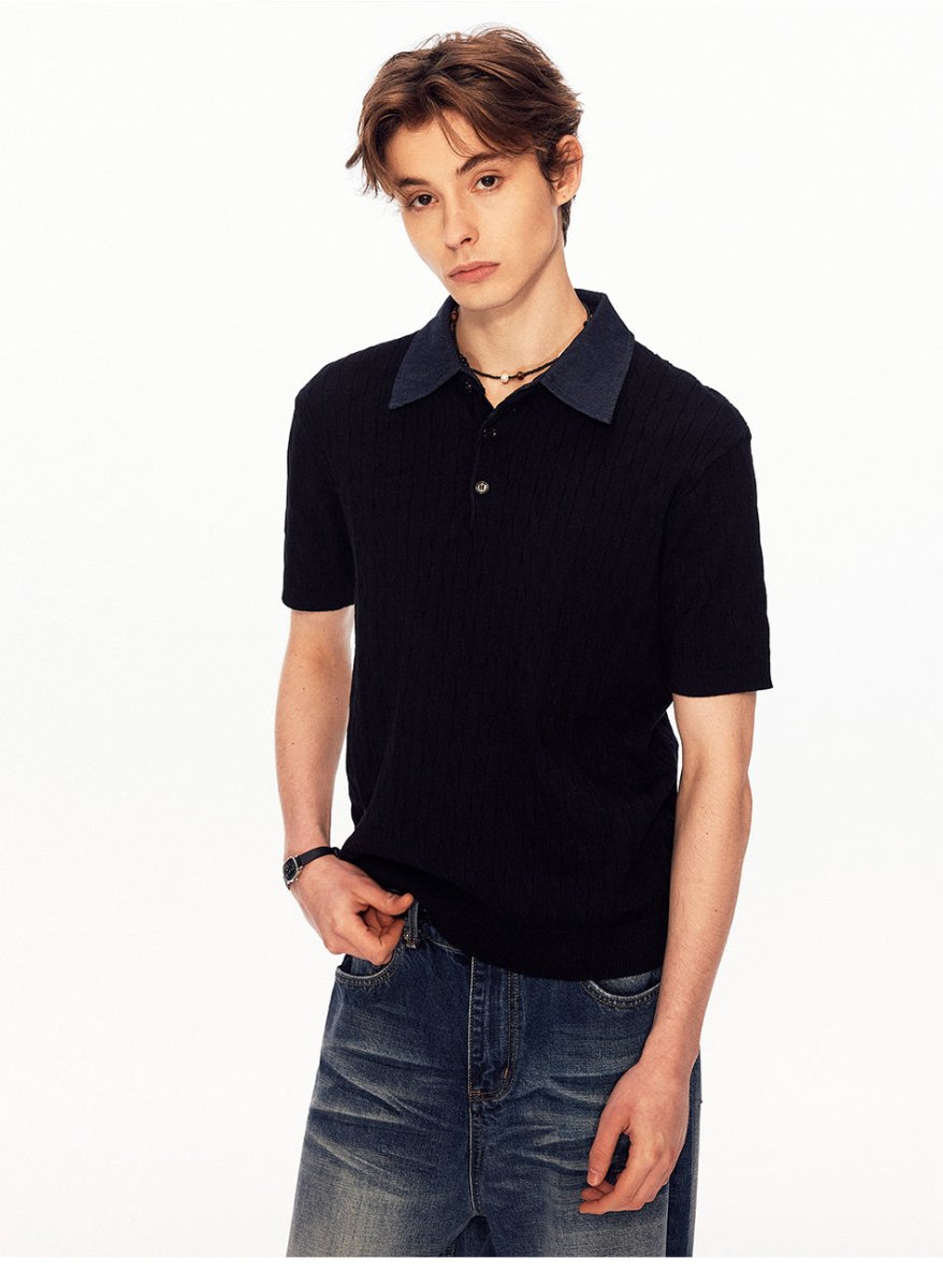 MADWITCH HERITAGE RIBBED POLO TEE WP5 - MadWitch Store