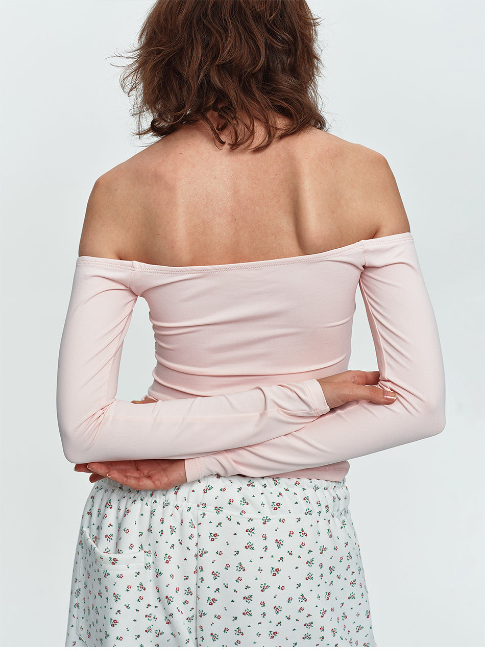 MADWITCH ONE-SHOULDER LYOCELL LONG-SLEEVE TOP #2026111