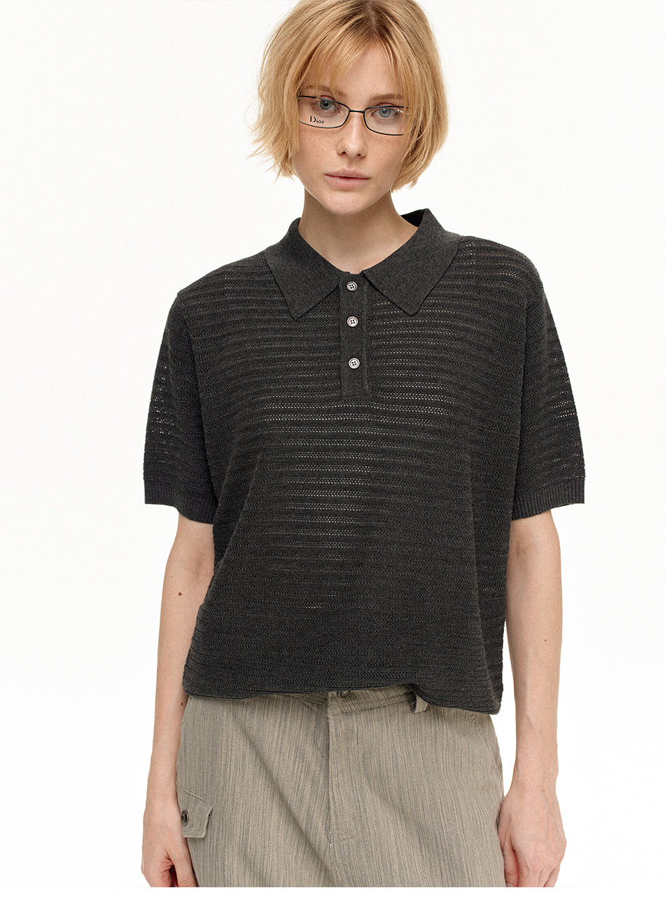 MADWITCH AMERICAN POLO STRIPE TEE #MAD001