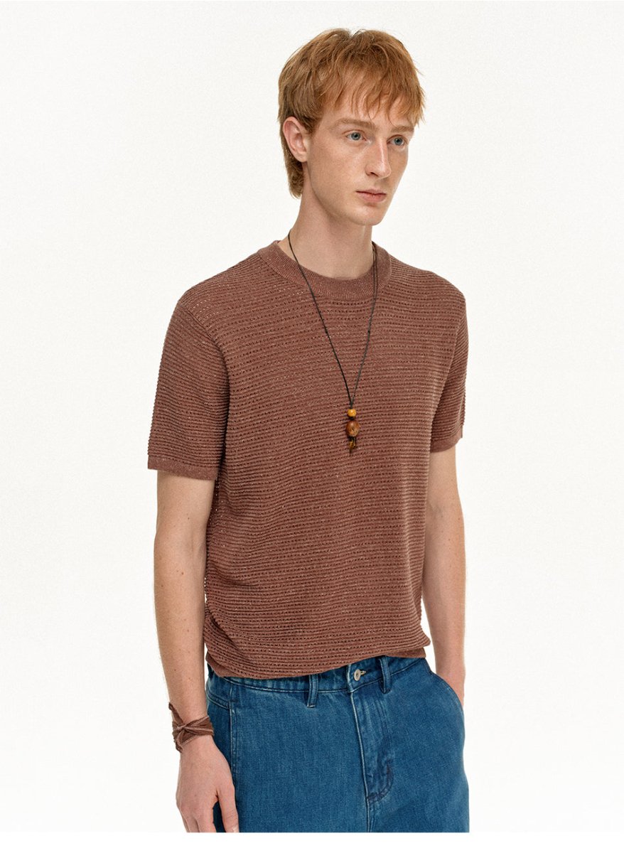 MADWITCH HERITAGE MESH KNIT TEE 86131 - MadWitch Store