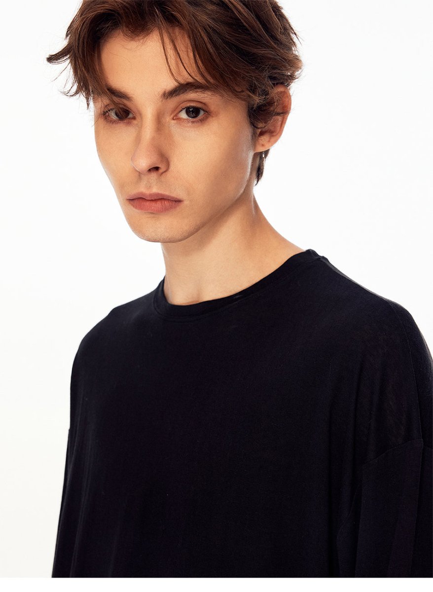MADWITCH VINTAGE TENCEL SHEER TEE AW26092 - MadWitch Store