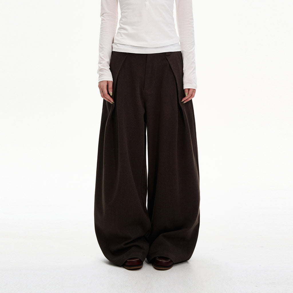 MADWITCH PLEAT DRAPE TROUSERS #UTU038