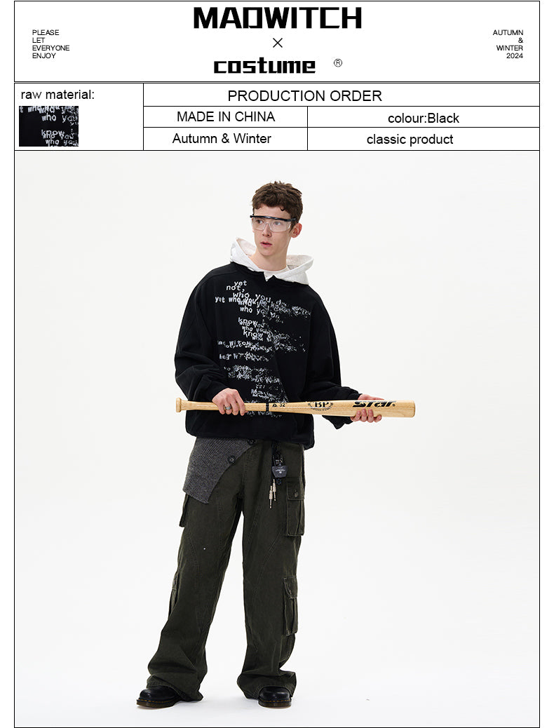 MADWITCH HOODED SWEATSHIRT #MD3607