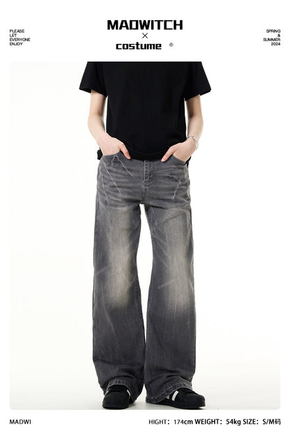 MADWITCH VINTAGE WASHED JEANS #FX029