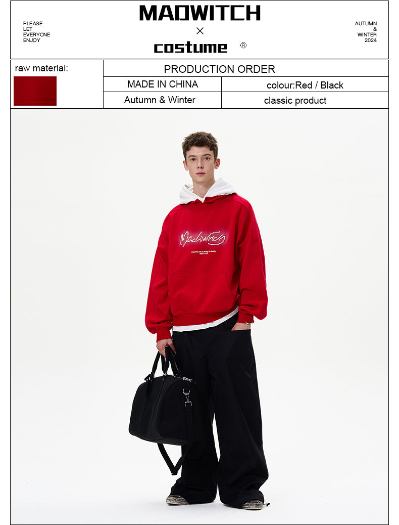 MADWITCH STYLISH HOODED SWEATSHIRT #MD3608