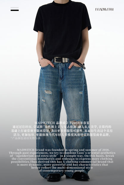 MADWITCH URBAN STRAIGHT JEANS #FX027