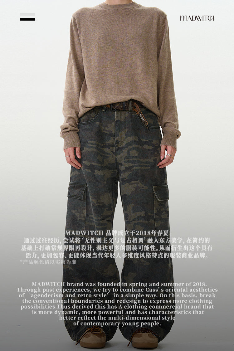 MADWITCH CAMO UTILITY PANTS #RK90