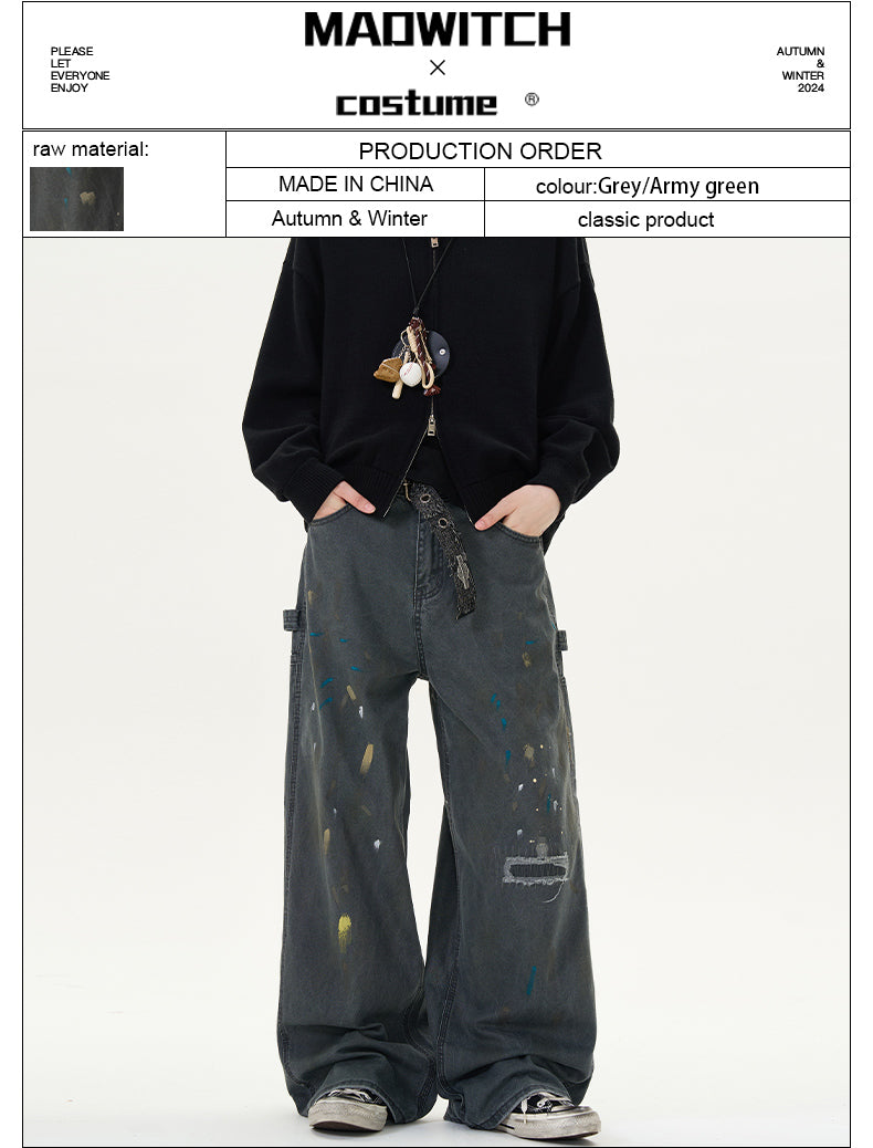MADWITCH UNISEX LUMBER JEANS #CK9329