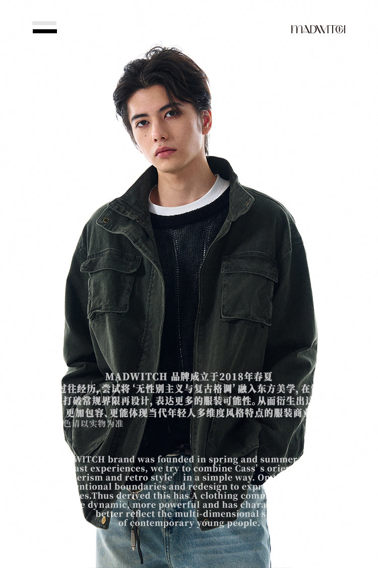 MADWITCH MULTI-POCKET UTILITY JACKET #G1040