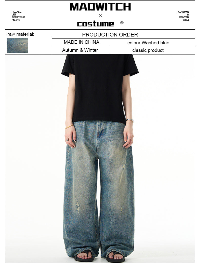 MADWITCH RELAXED FIT JEANS #58060