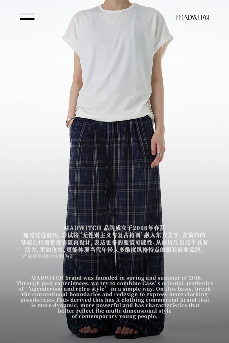 MADWITCH RELAXED WIDE LEG PANTS #OM6501