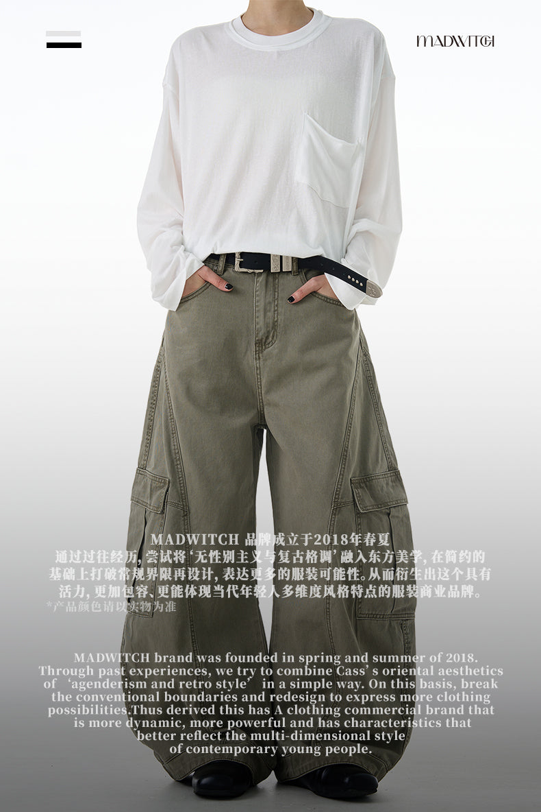 MADWITCH SABER CUT CARGO PANTS #CK3505