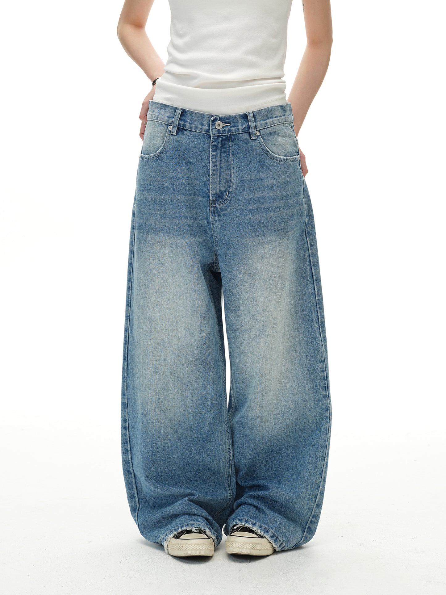 MADWITCH RETRO WIDE DENIM #CK9673