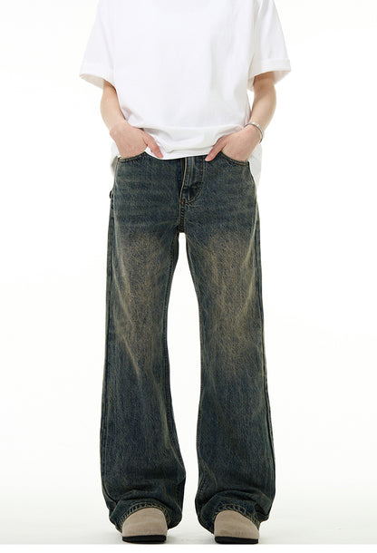 MADWITCH WASH STRAIGHT LEG JEANS #WH6830