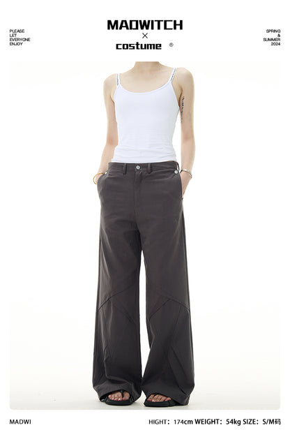 MADWITCH PATCHWORK CASUAL PANTS #C718