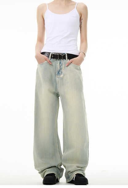 MADWITCH ACID WASHED VINTAGE JEANS #D3313-1