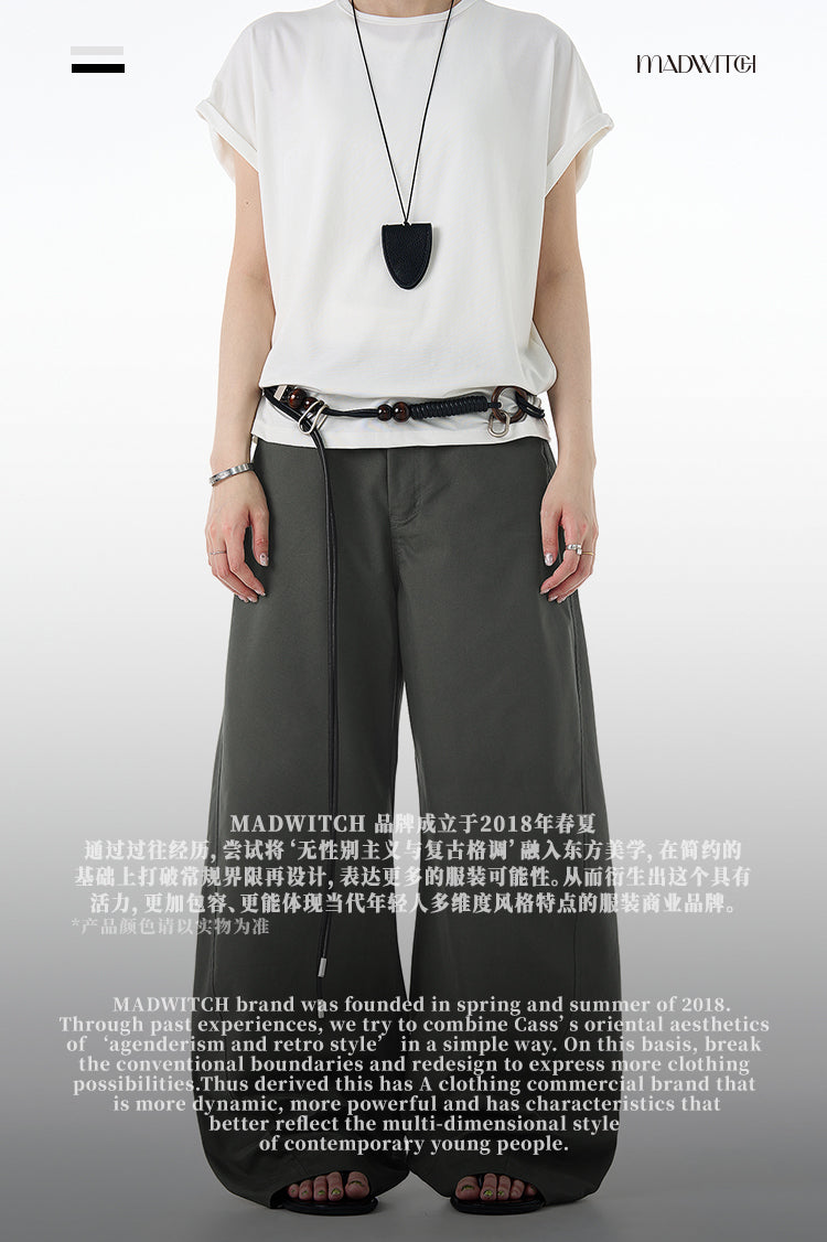 MADWITCH MINIMALIST TROUSERS #CK6836
