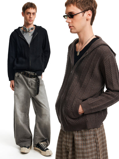 MADWITCH ARBOR HOODIE KNIT #250106