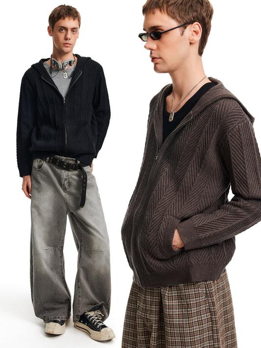 MADWITCH ARBOR HOODIE KNIT #250106