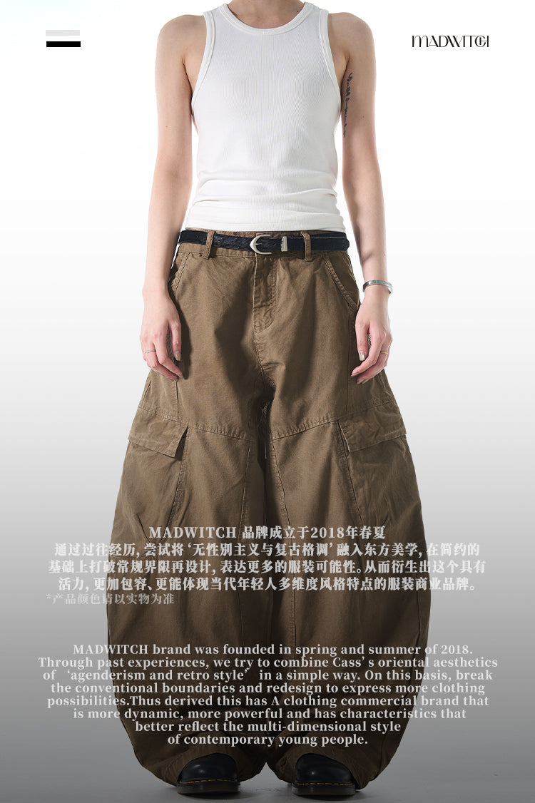 MADWITCH MULTI-POCKET WORK PANTS #G6609