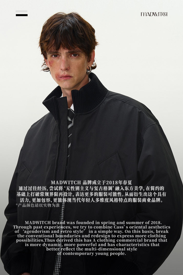 MADWITCH BOMBER COTTON JACKET #0177