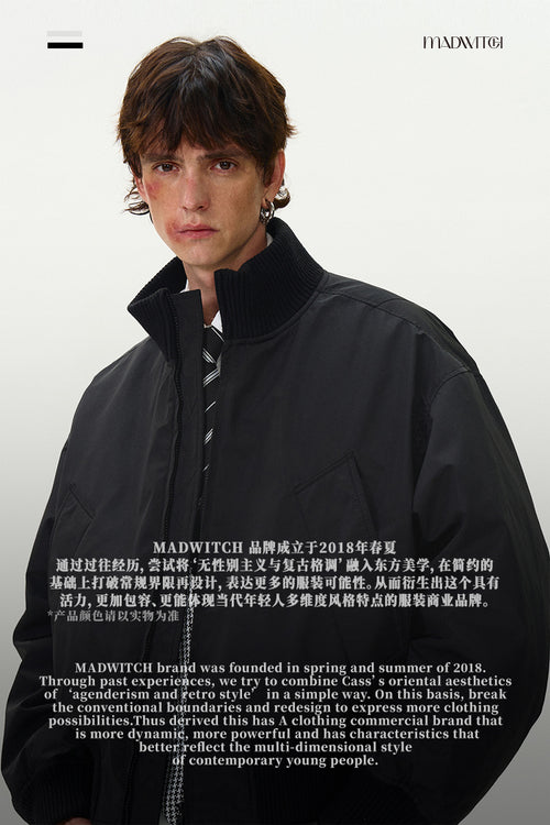 MADWITCH BOMBER COTTON JACKET #0177