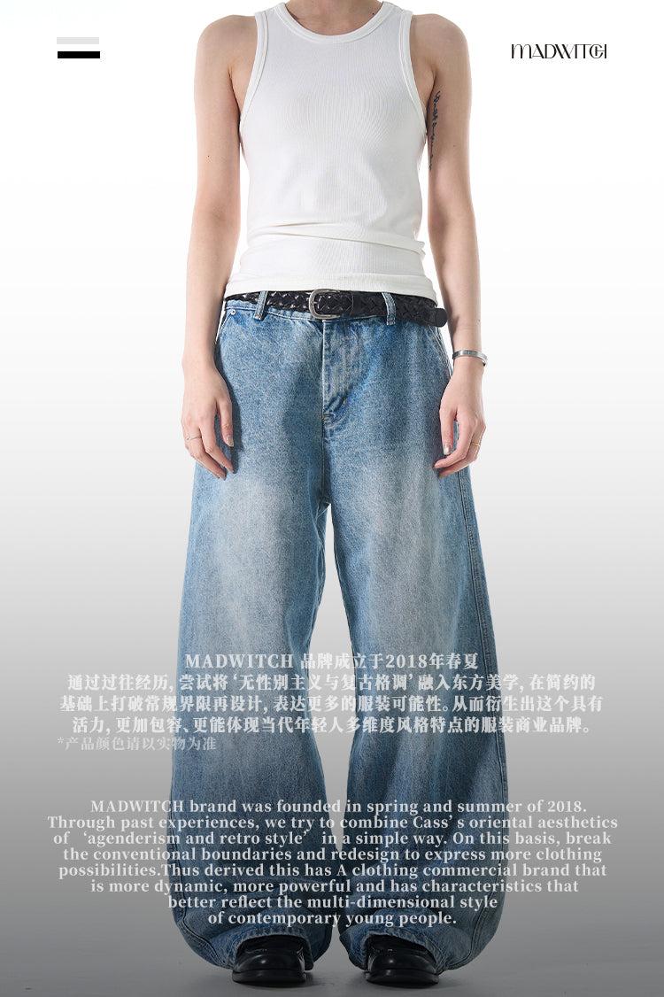 MADWITCH VINTAGE CLASSIC JEANS #FX062