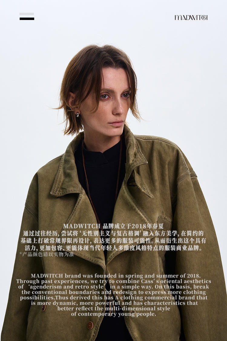 MADWITCH WASHED NICHE JACKET #58250