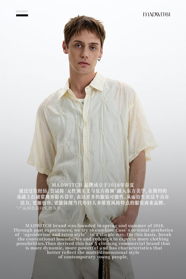 MADWIT SHEER SUMMER SHIRT #SC17