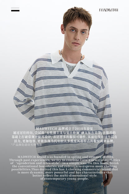 MADWITCH LIGHTWEIGHT KNIT LONG SLEEVE #68802