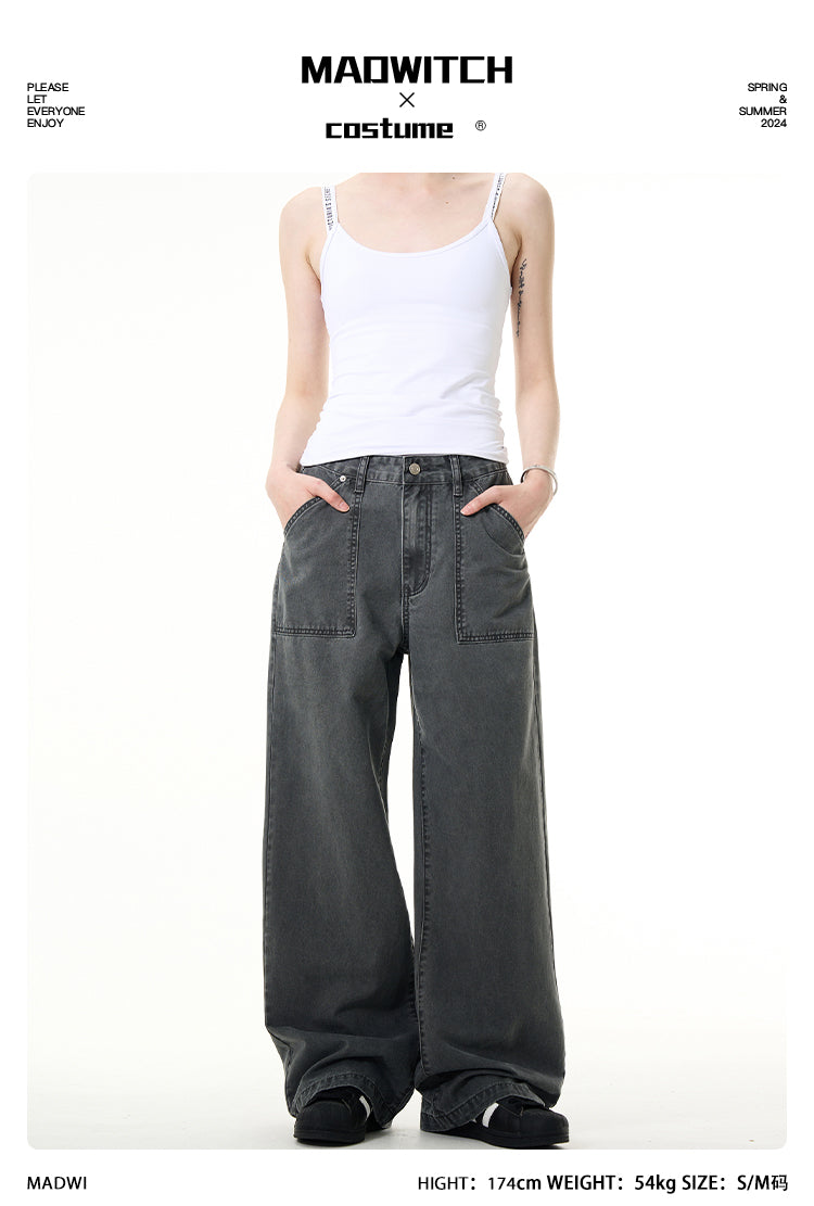 MADWITCH LOOSE FIT JEANS #G6342