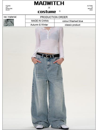 MADWITCH RETRO CLEANFIT JEANS #D1657