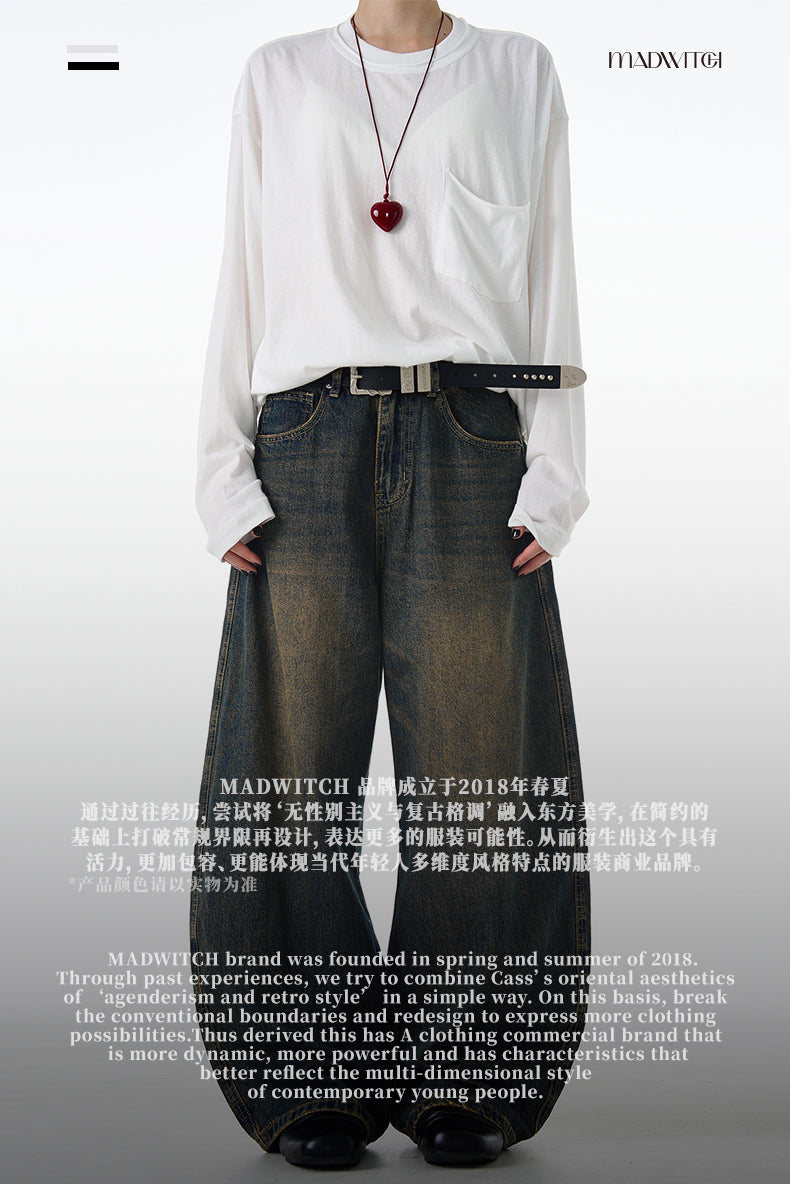 MADWITCH VINTAGE WASHED DENIM #CK3503