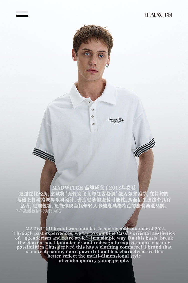 MADWITCH OLD MONEY POLO SHIRT #990382