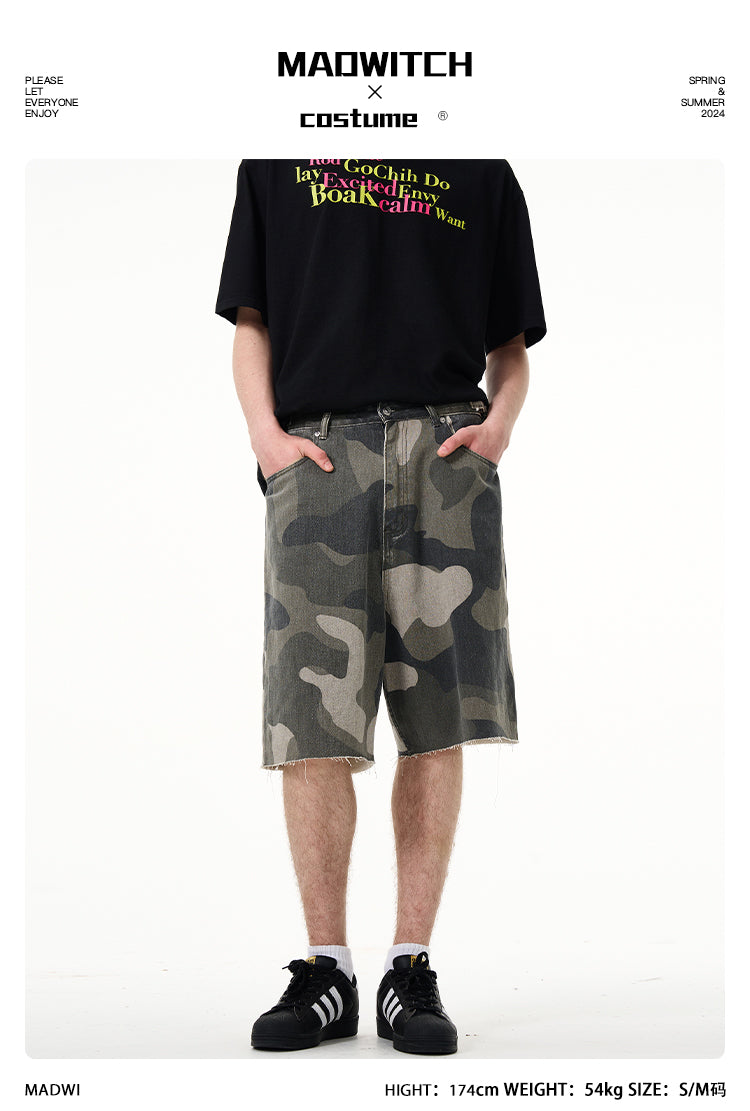 MADWITCH AMERICAN CAMO CASUAL SHORTS #58022