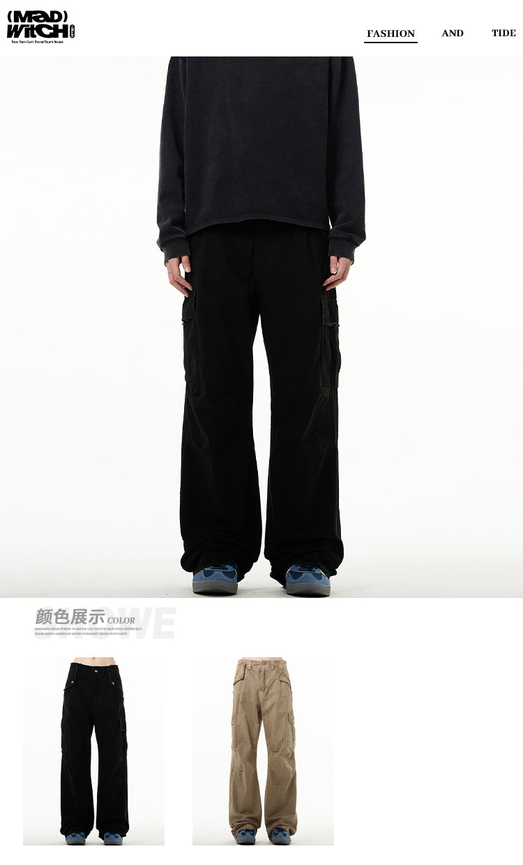 MADWITCH VINTAGE CARGO PANTS #K3210