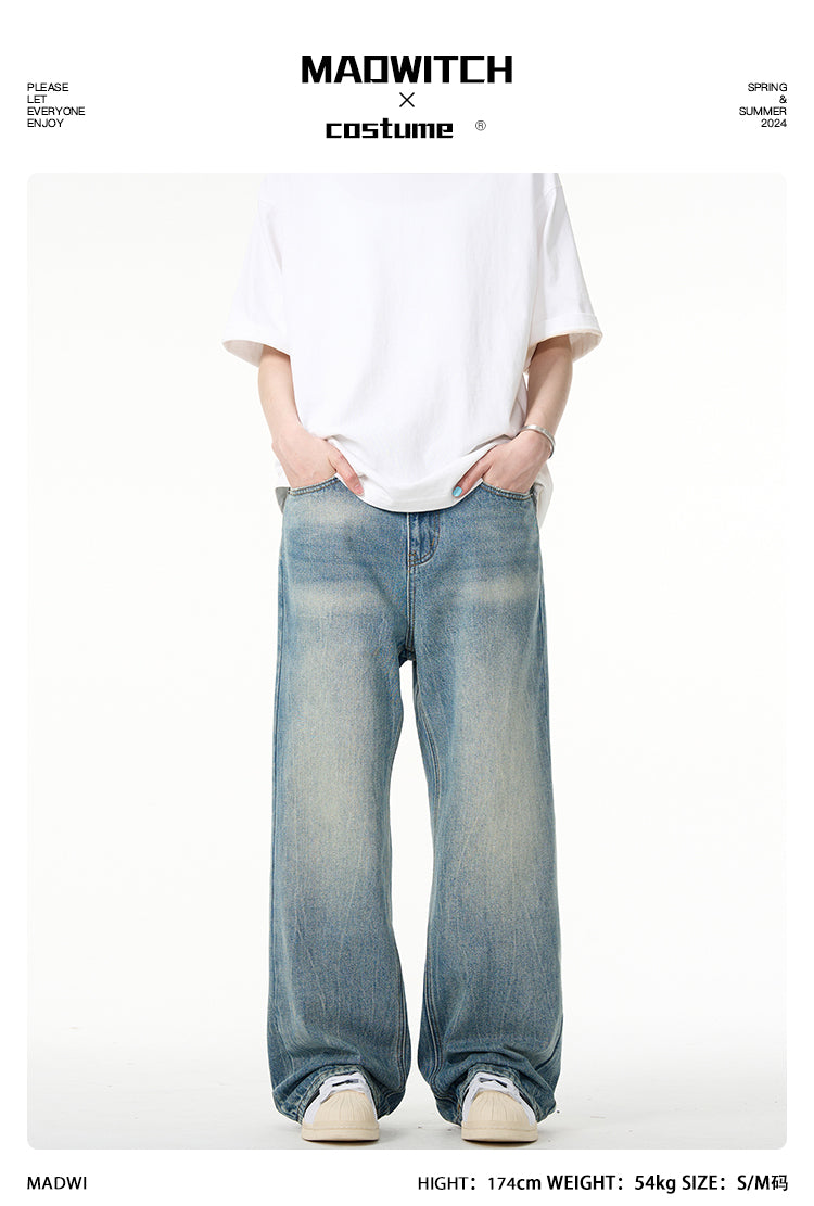 MADWITCH CLASSIC VINTAGE JEANS #WH6948