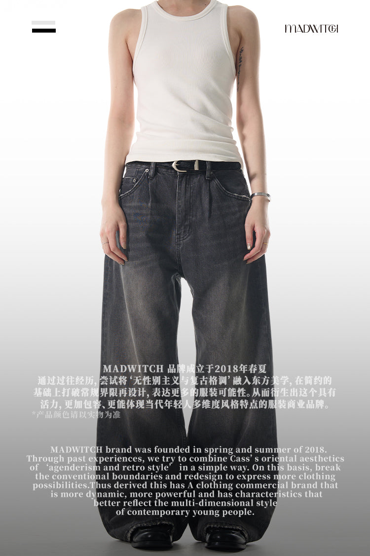 MADWITCH WASHED VINTAGE JEANS #CK5386