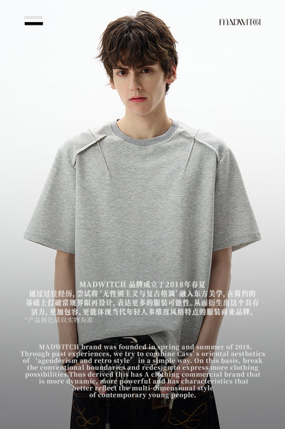MADWITCH OVERSIZED COTTON TSHIRT #H29