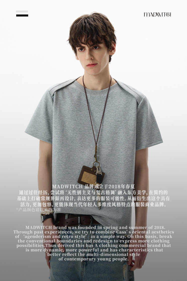 MADWITCH AMERICAN BOXY GRAPHIC TEE #256015