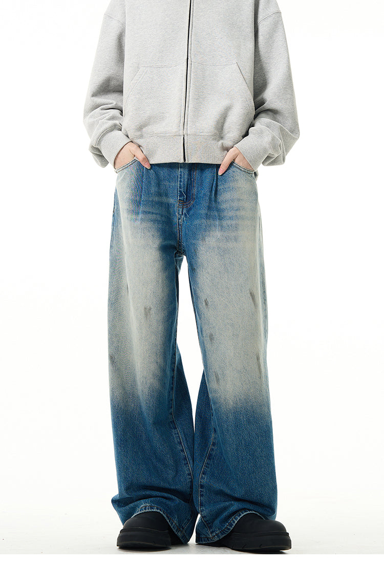 MADWITCH WASHED DENIM JEANS #K5236