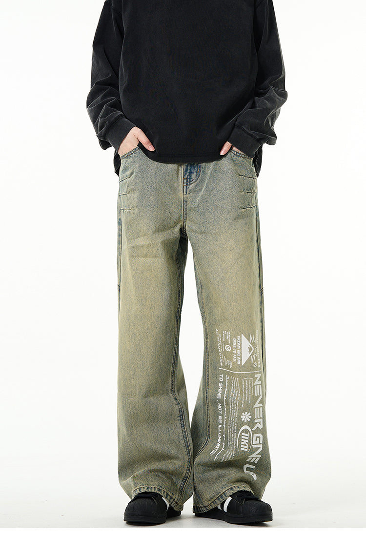 MADWITCH SANDED ROCKER JEANS #K9138