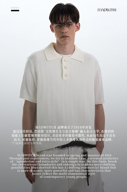 MADWITCH KNITTED SHORT SLEEVES #BN81