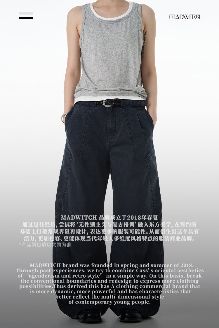 MADWITCH HIGH STREET CARGO PANTS #A609
