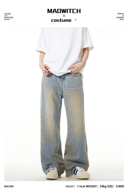 MADWITCH VINTAGE WASHED JEANS #WH6952