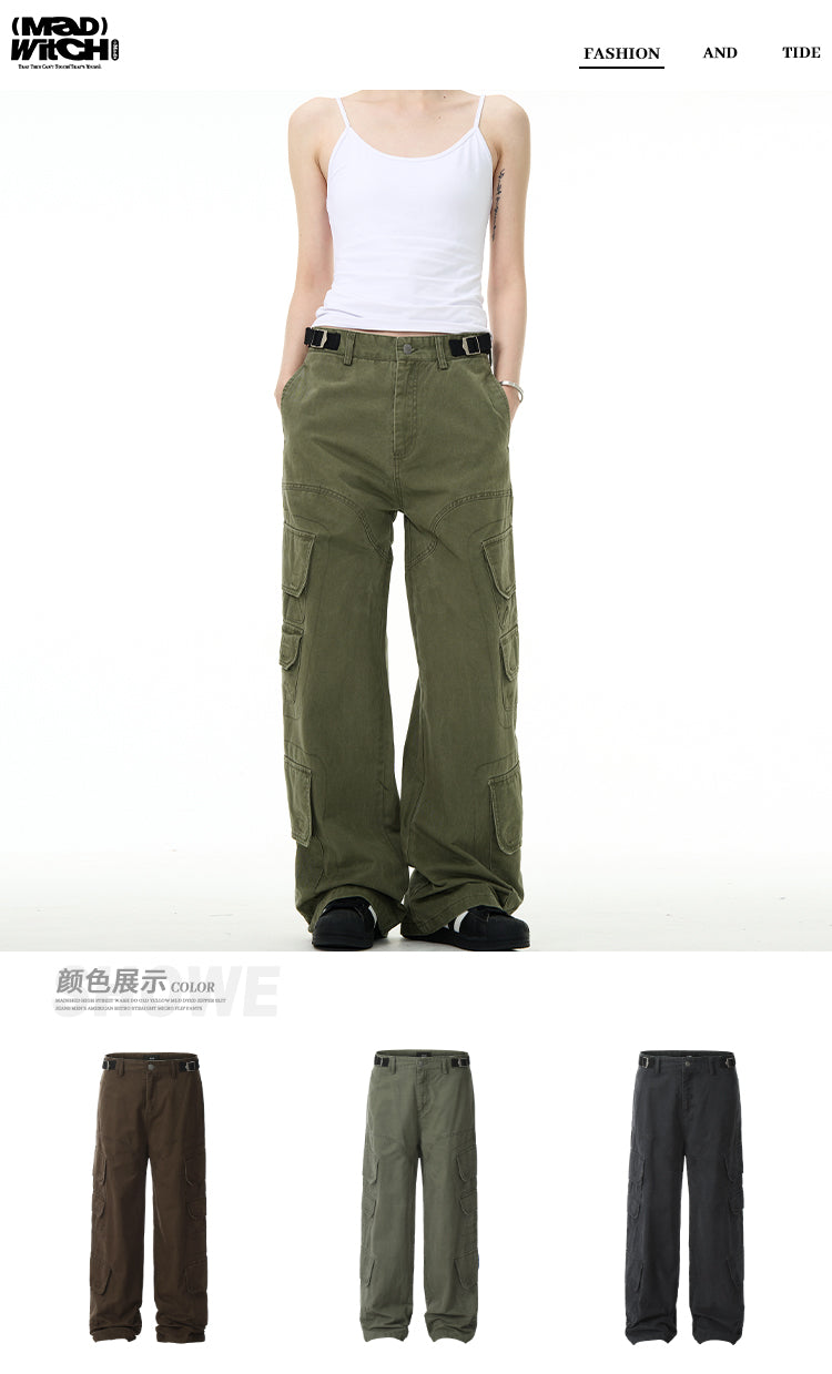 MADWITCH UTILITY CARGO PANTS #KJ6258